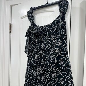 Black & White Cocktail Dress